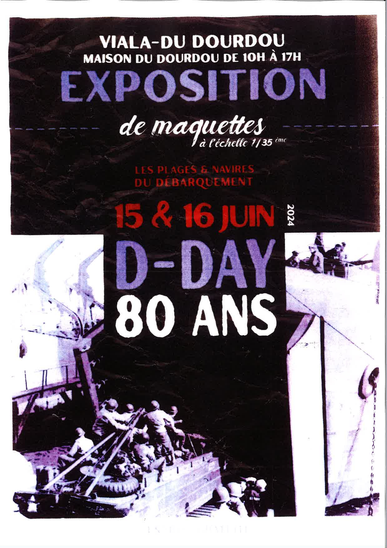 Lire la suite à propos de l’article Exposition D Day le samedi 15 et le dimanche 16 juin